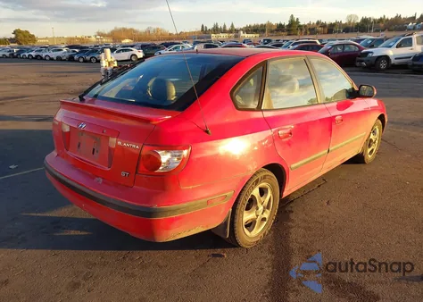 2005 Hyundai Elantra Gls/Gt из США, поврежденный, VIN KMHDN56D35U155809
